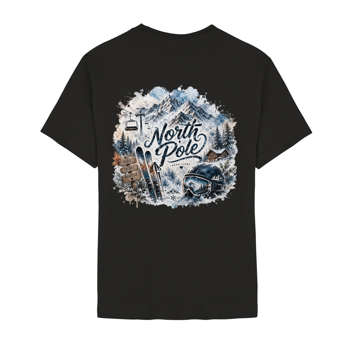North Pole Ski - Unisex Essential Premium Shirt