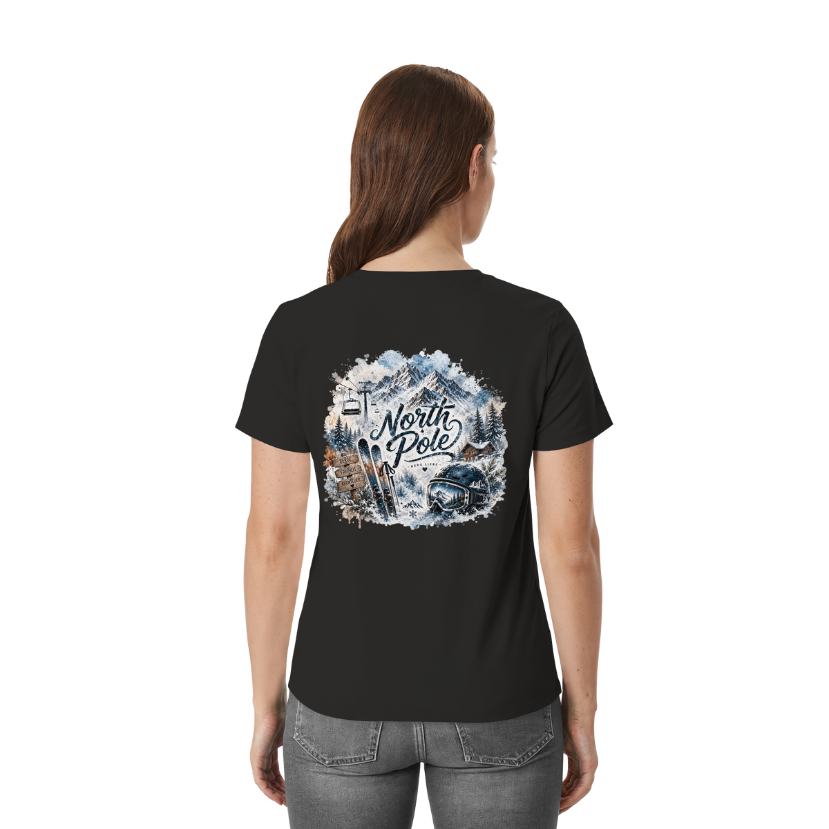 North Pole Ski - Unisex Essential Premium Shirt