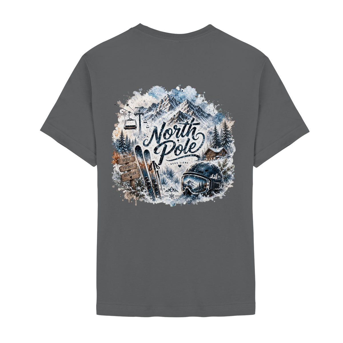 North Pole Ski - Unisex Essential Premium Shirt