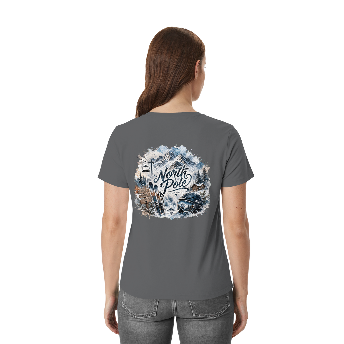 North Pole Ski - Unisex Essential Premium Shirt