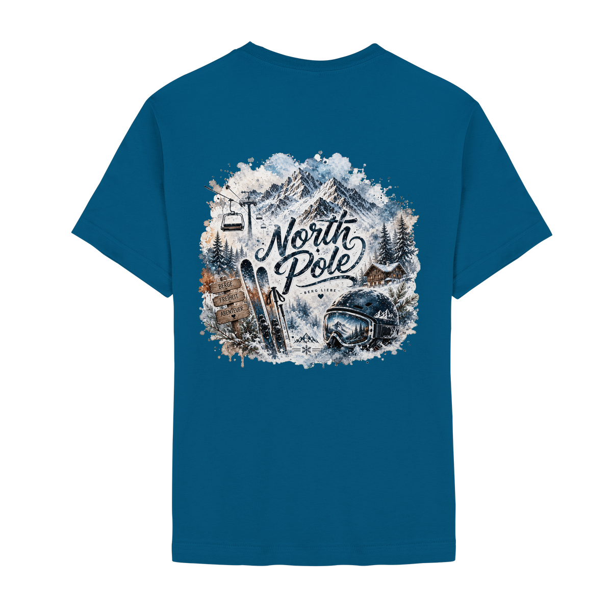 North Pole Ski - Unisex Essential Premium Shirt