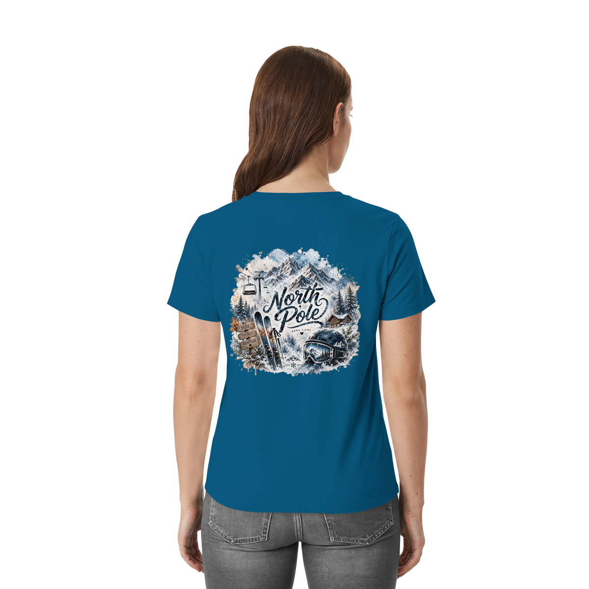 North Pole Ski - Unisex Essential Premium Shirt