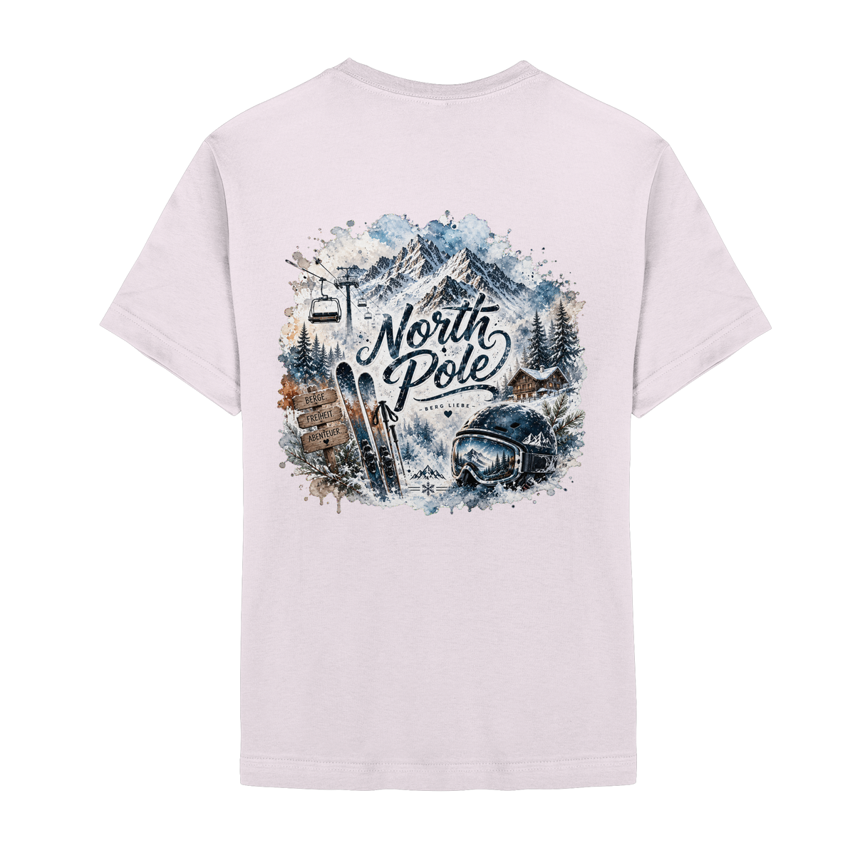 North Pole Ski - Unisex Essential Premium Shirt
