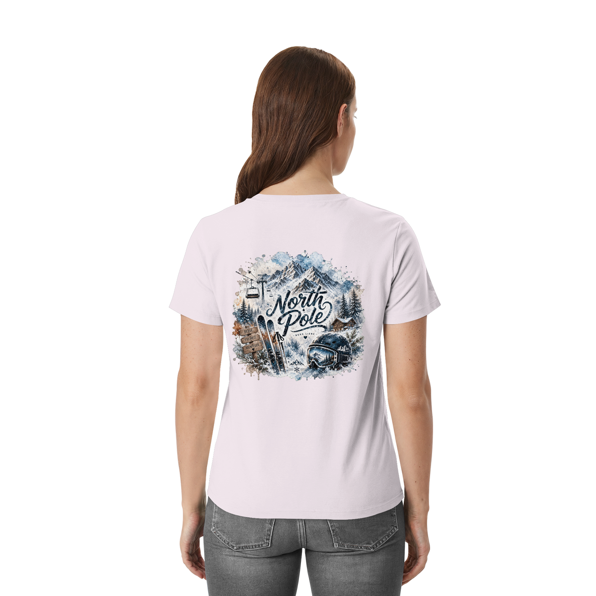 North Pole Ski - Unisex Essential Premium Shirt