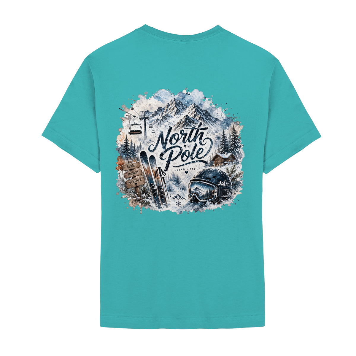 North Pole Ski - Unisex Essential Premium Shirt
