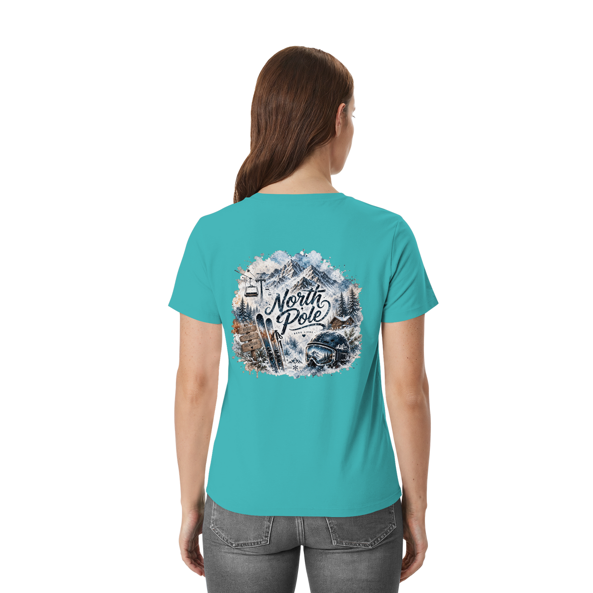 North Pole Ski - Unisex Essential Premium Shirt