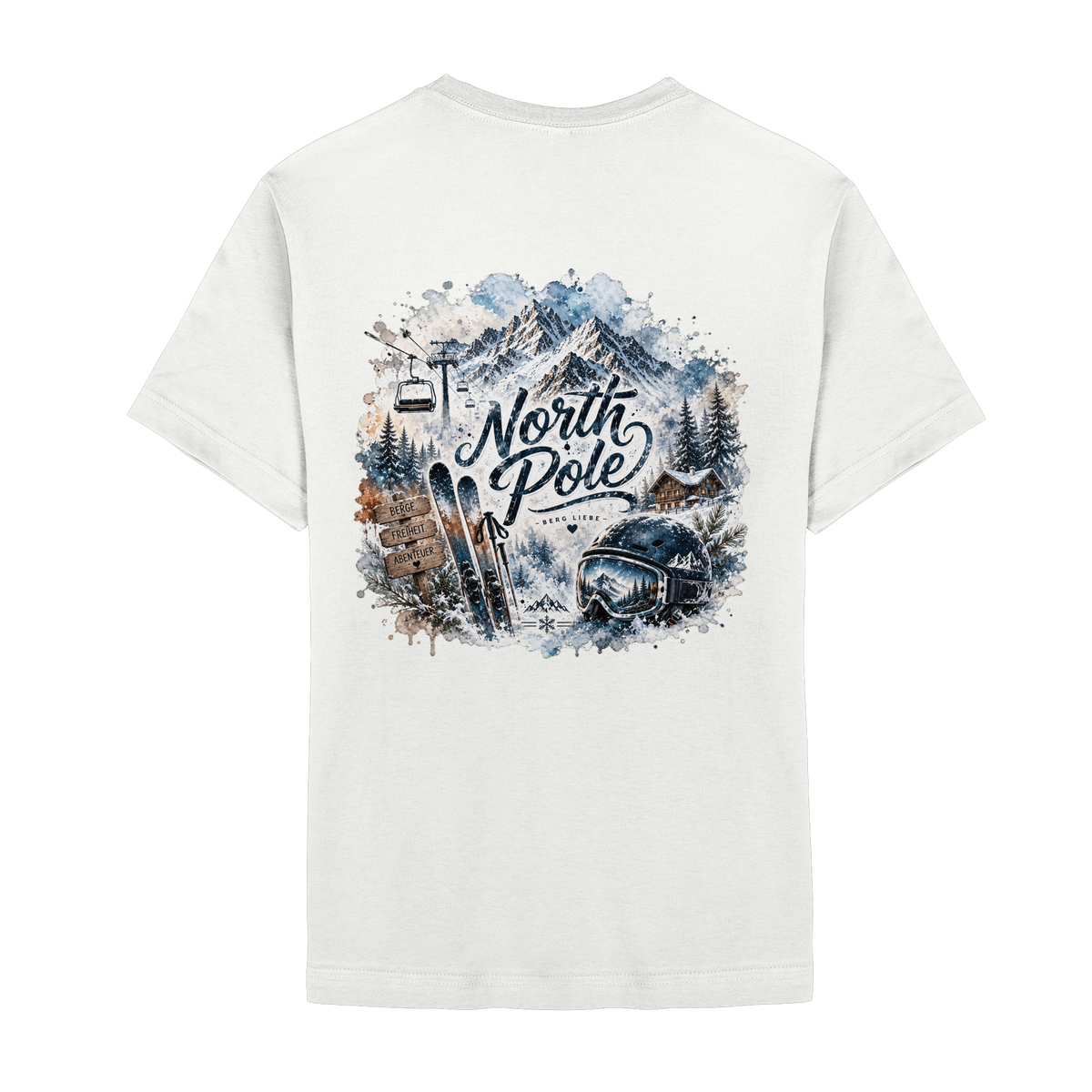 North Pole Ski - Unisex Essential Premium Shirt
