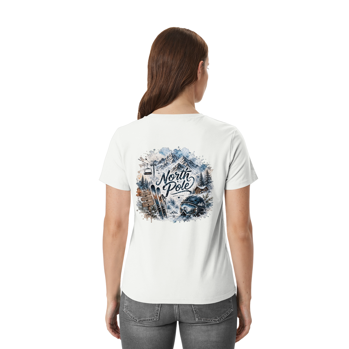 North Pole Ski - Unisex Essential Premium Shirt