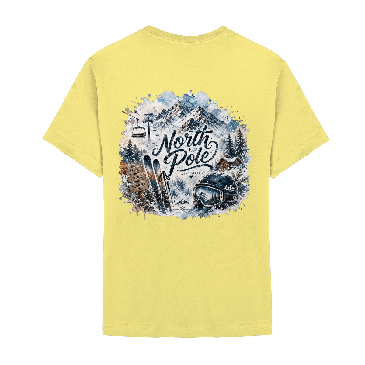 North Pole Ski - Unisex Essential Premium Shirt