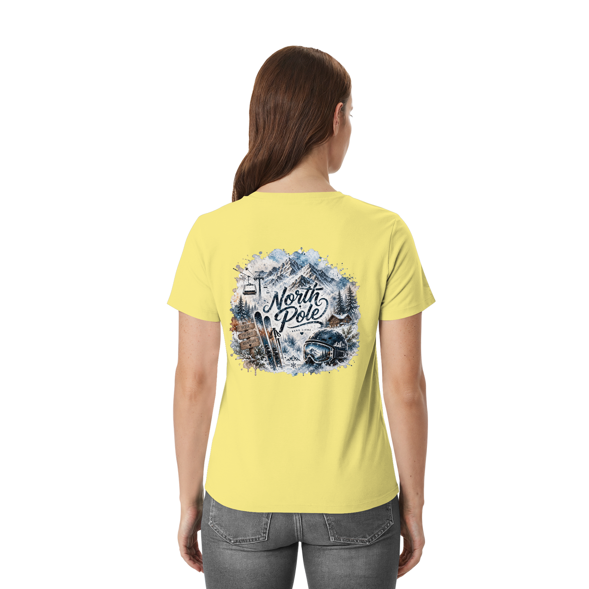 North Pole Ski - Unisex Essential Premium Shirt