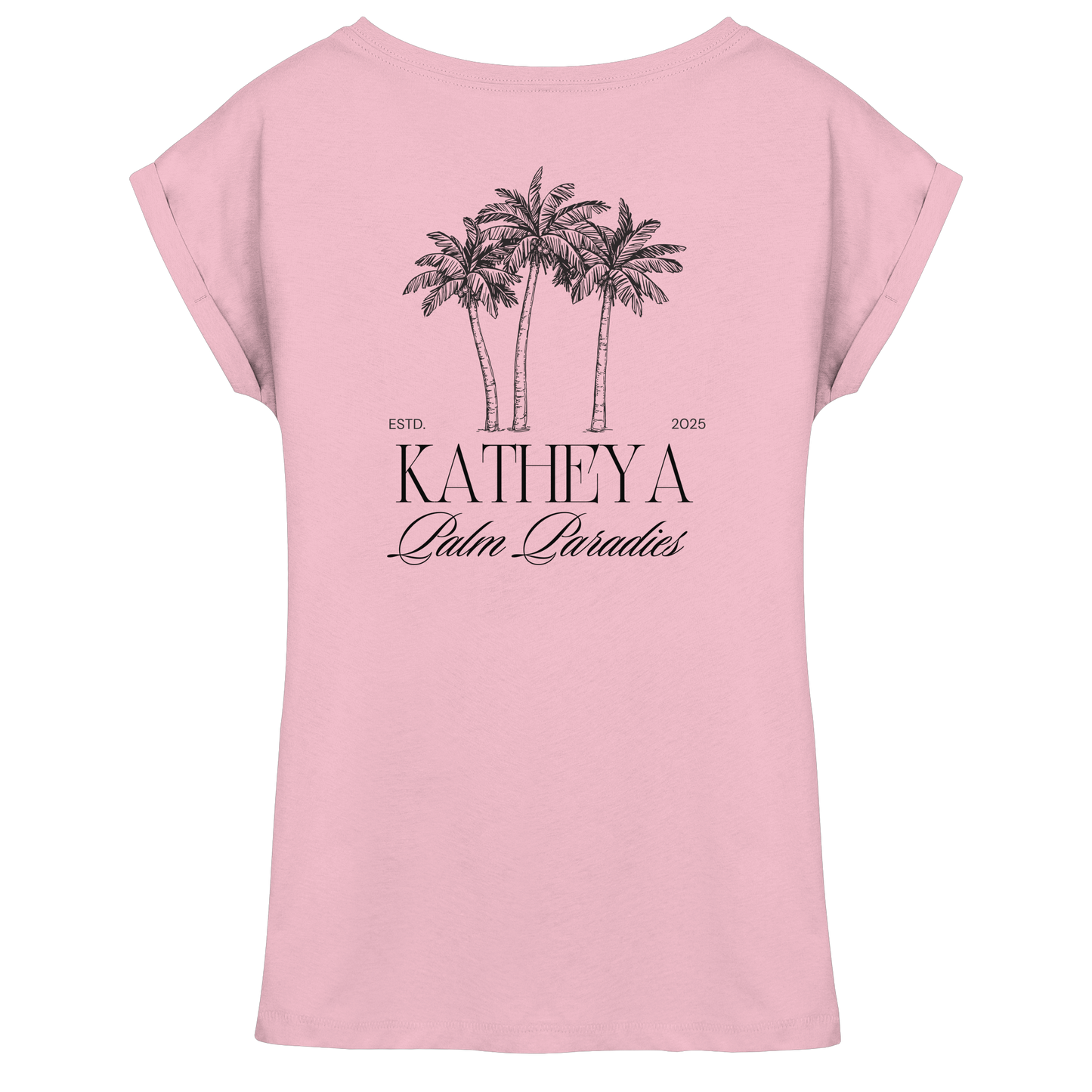 KATHEYA - Palm Kollektion  - Womens Extended Shoulder T-Shirt