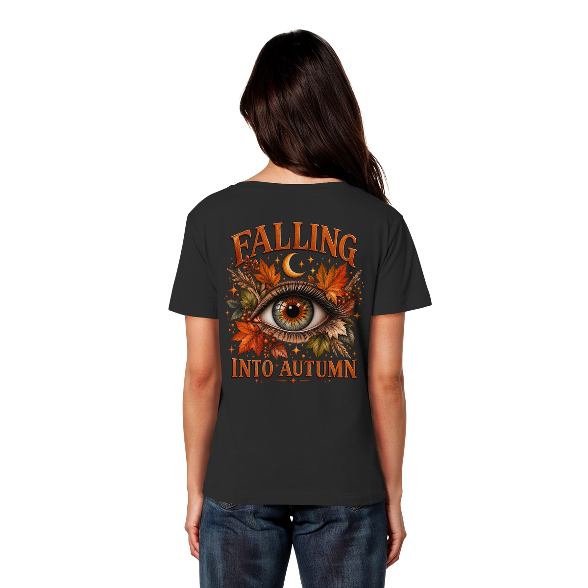 Herbst Auge  - Womens Organic Lightweight T-Shirt