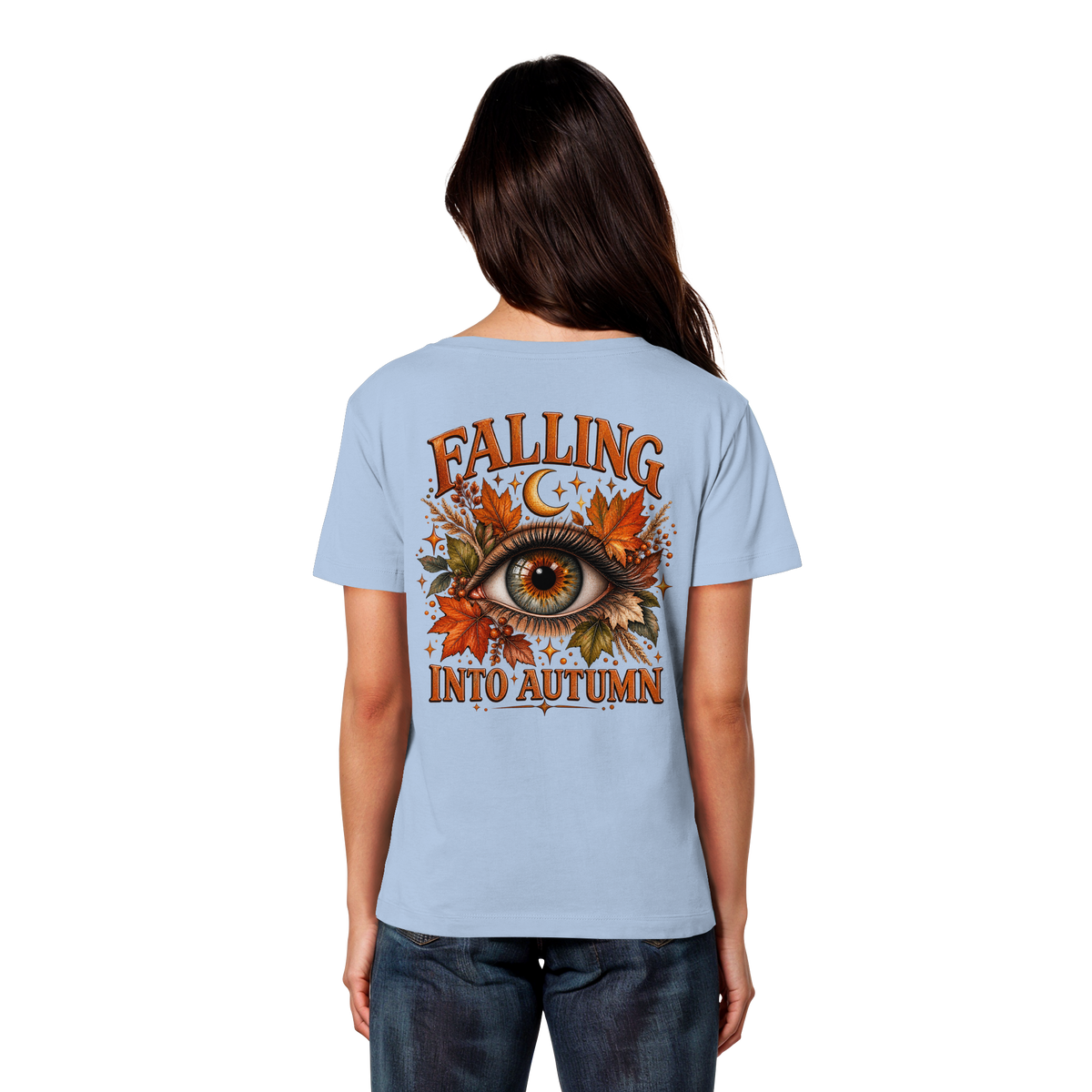 Herbst Auge  - Womens Organic Lightweight T-Shirt