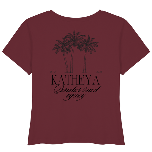 KATHEYA- drei Palmen Design - Womens Organic Lightweight T-Shirt