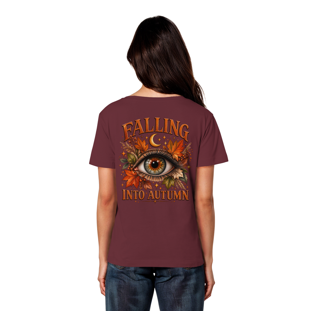 Herbst Auge  - Womens Organic Lightweight T-Shirt