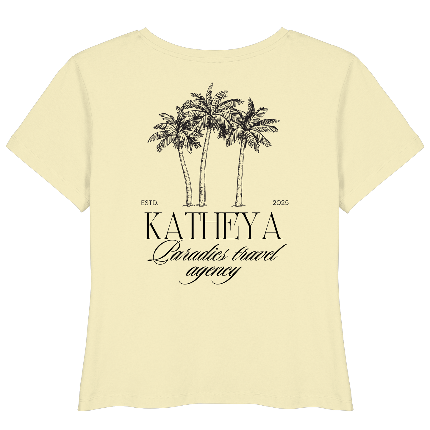 KATHEYA- drei Palmen Design - Womens Organic Lightweight T-Shirt