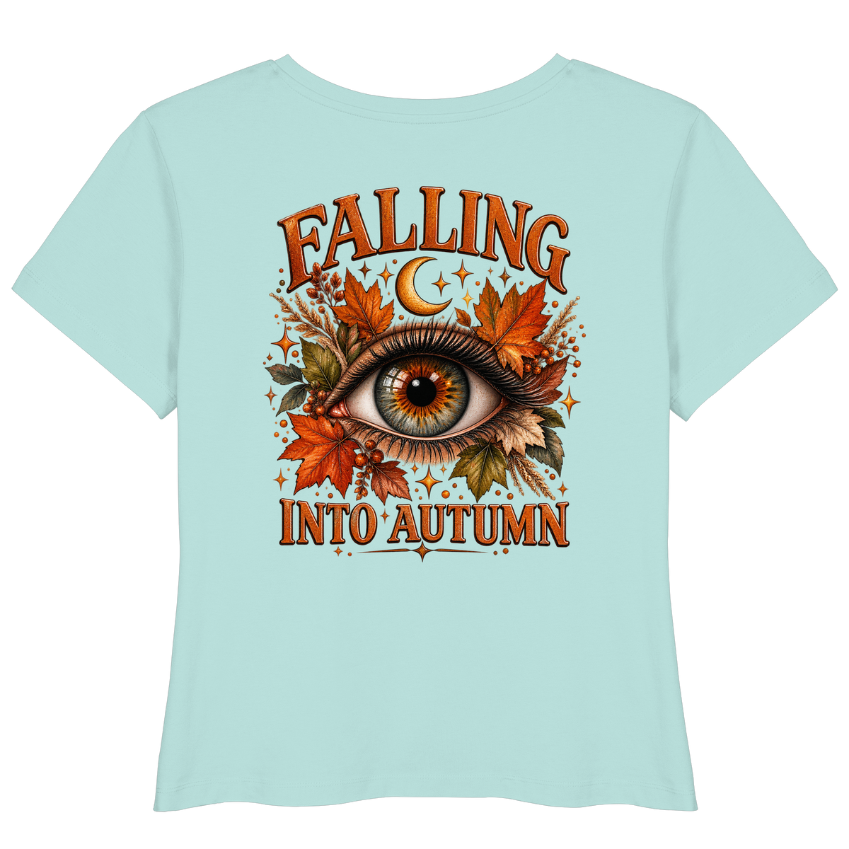 Herbst Auge  - Womens Organic Lightweight T-Shirt