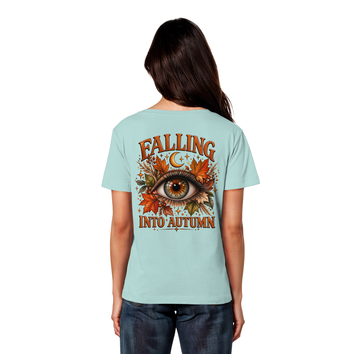 Herbst Auge  - Womens Organic Lightweight T-Shirt