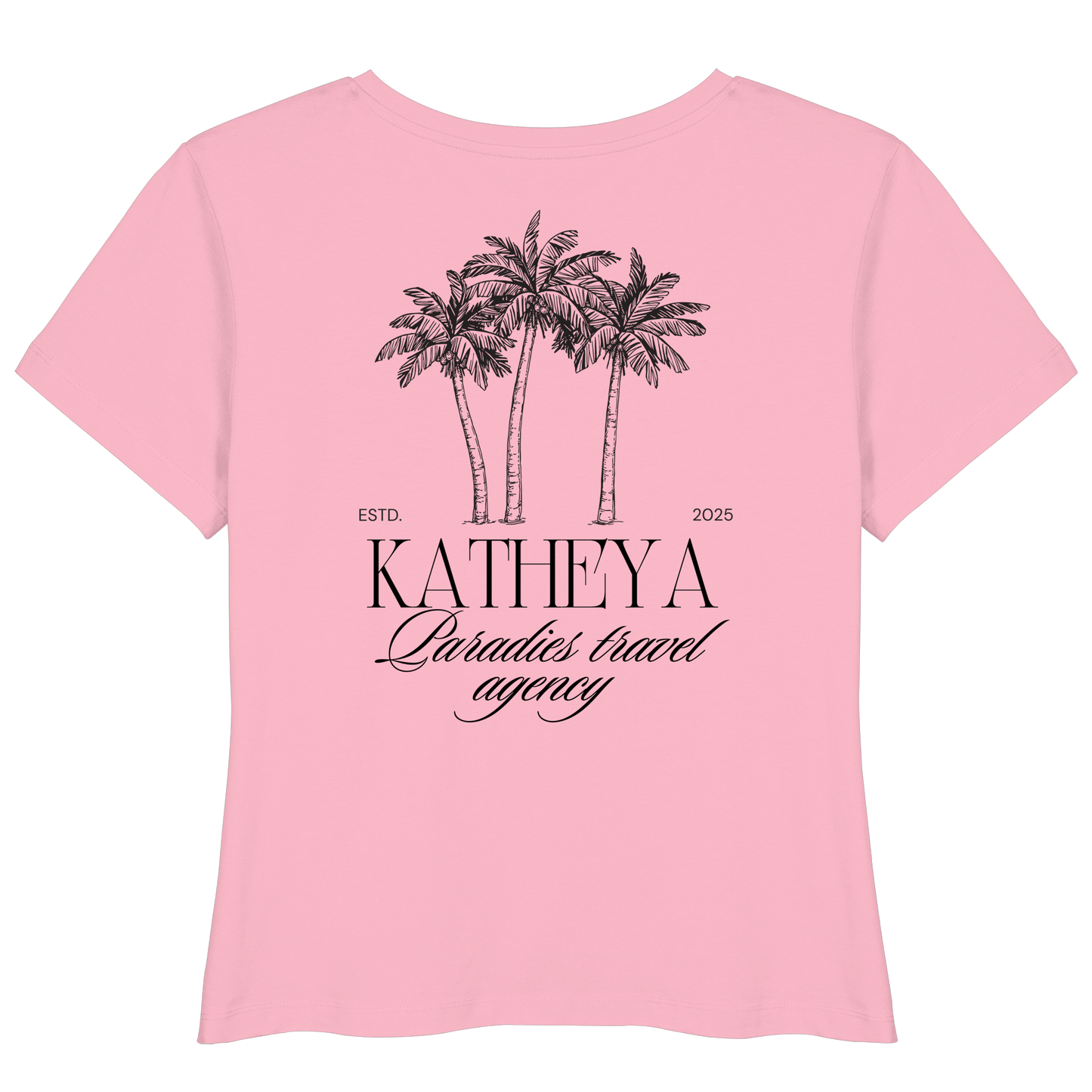 KATHEYA- drei Palmen Design - Womens Organic Lightweight T-Shirt