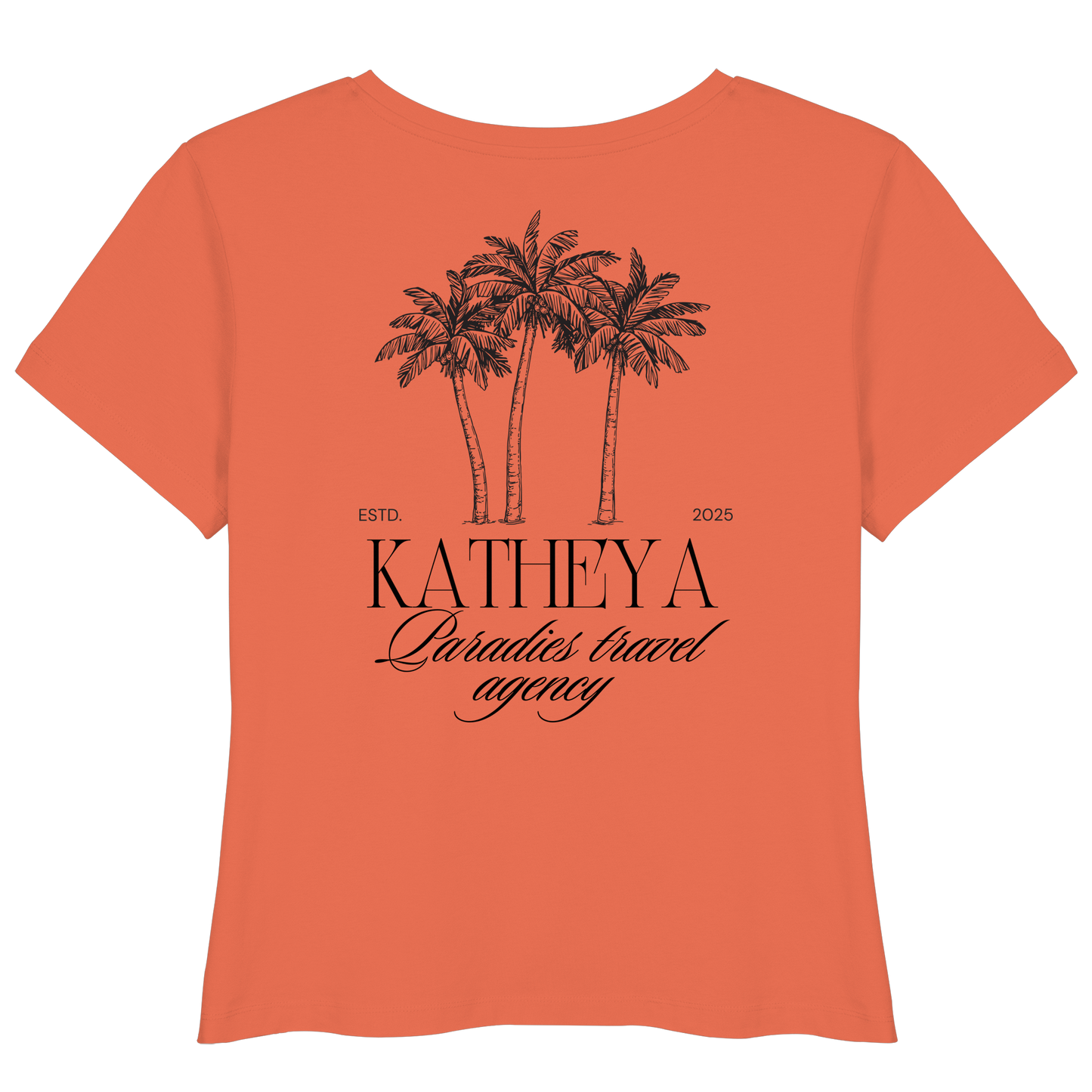 KATHEYA- drei Palmen Design - Womens Organic Lightweight T-Shirt