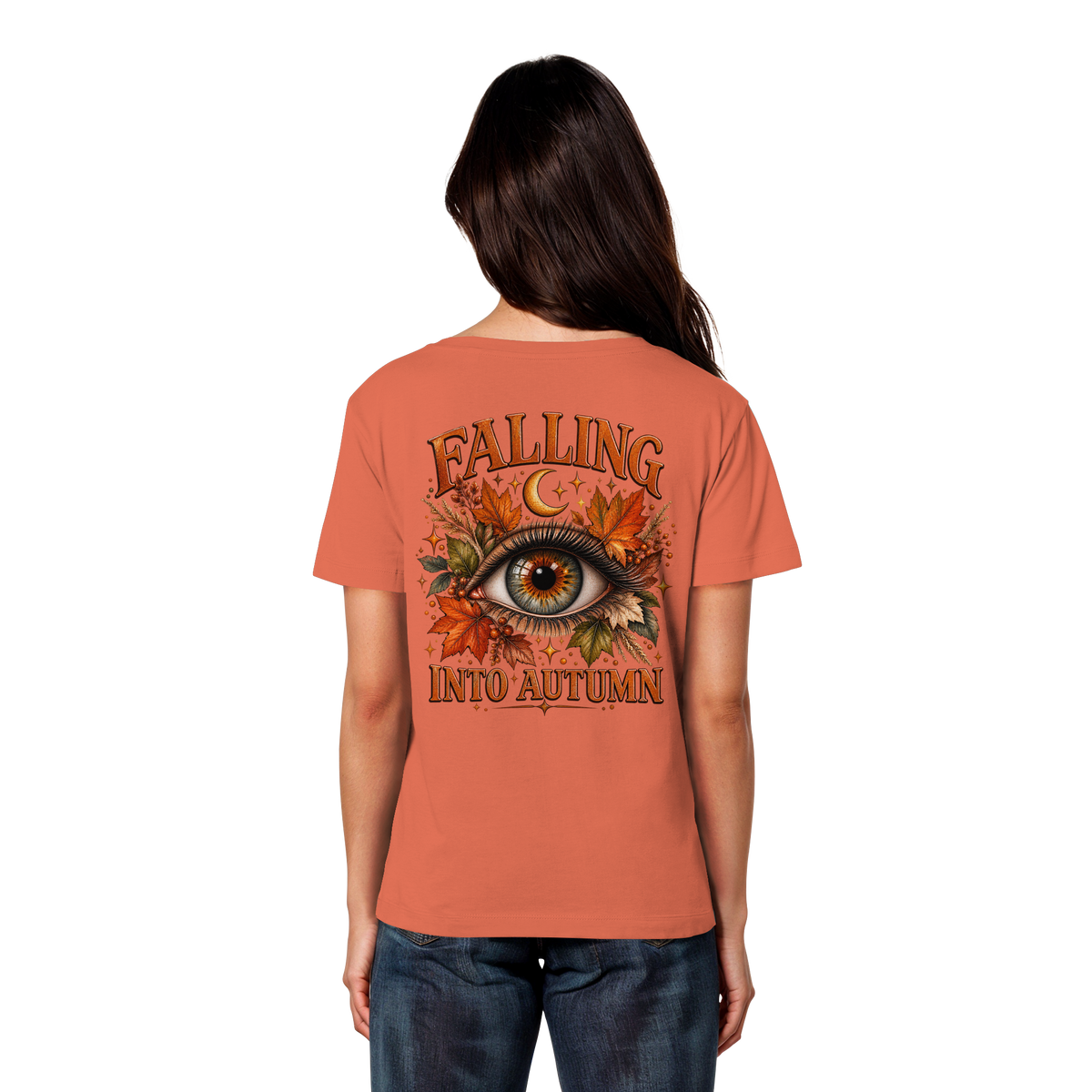 Herbst Auge  - Womens Organic Lightweight T-Shirt