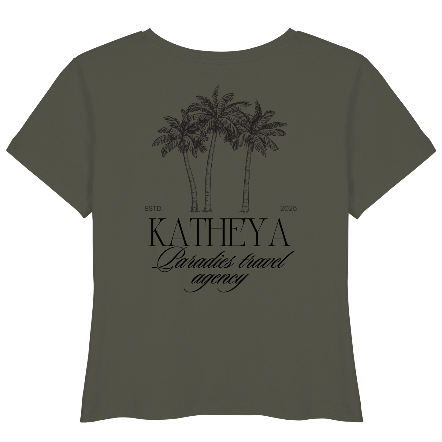 KATHEYA- drei Palmen Design - Womens Organic Lightweight T-Shirt