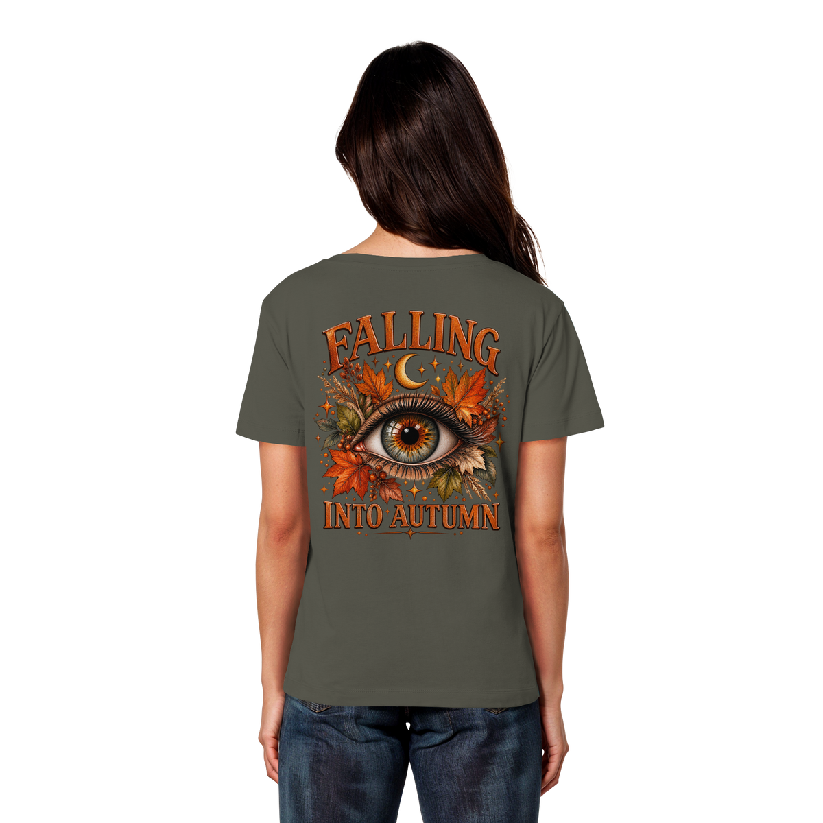 Herbst Auge  - Womens Organic Lightweight T-Shirt