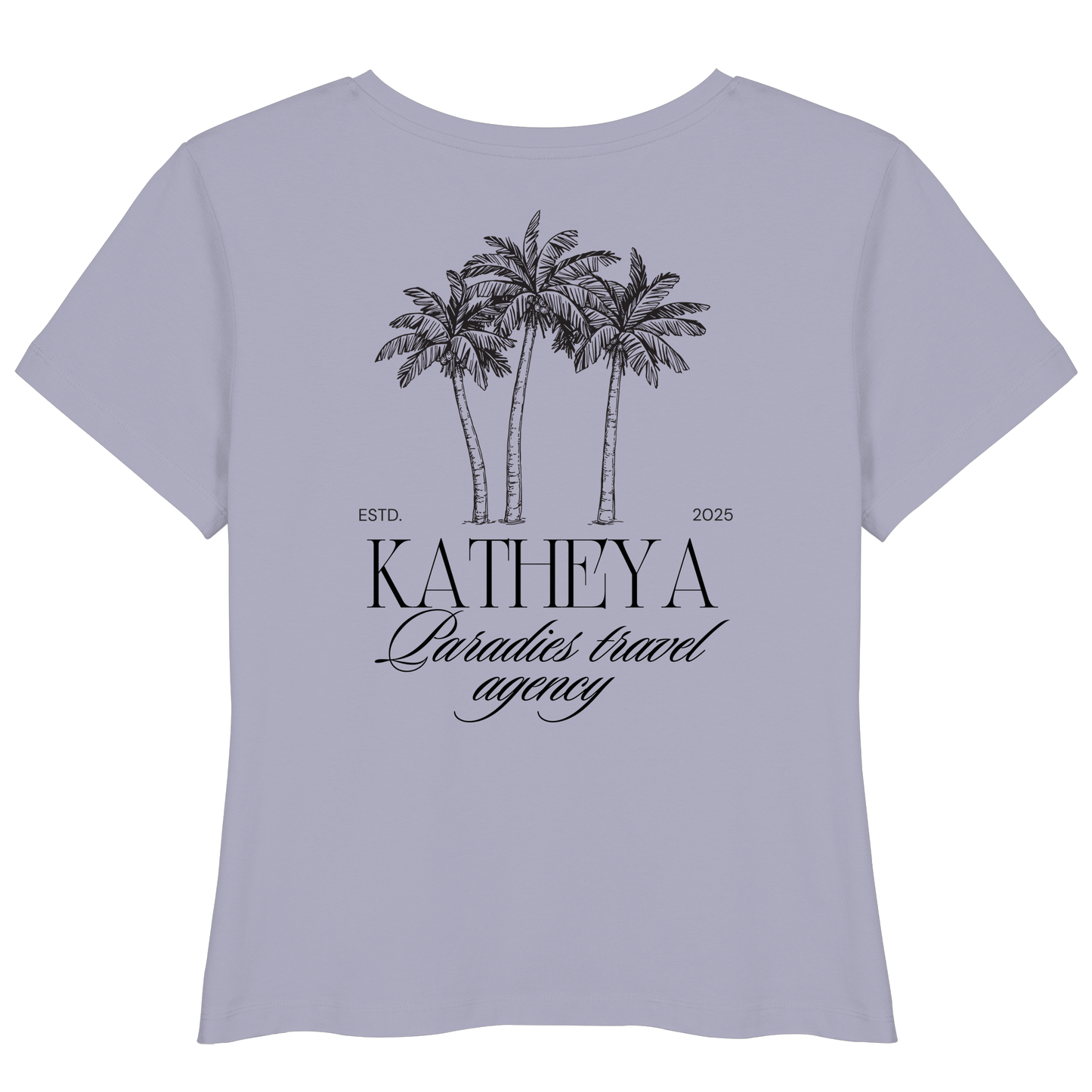 KATHEYA- drei Palmen Design - Womens Organic Lightweight T-Shirt