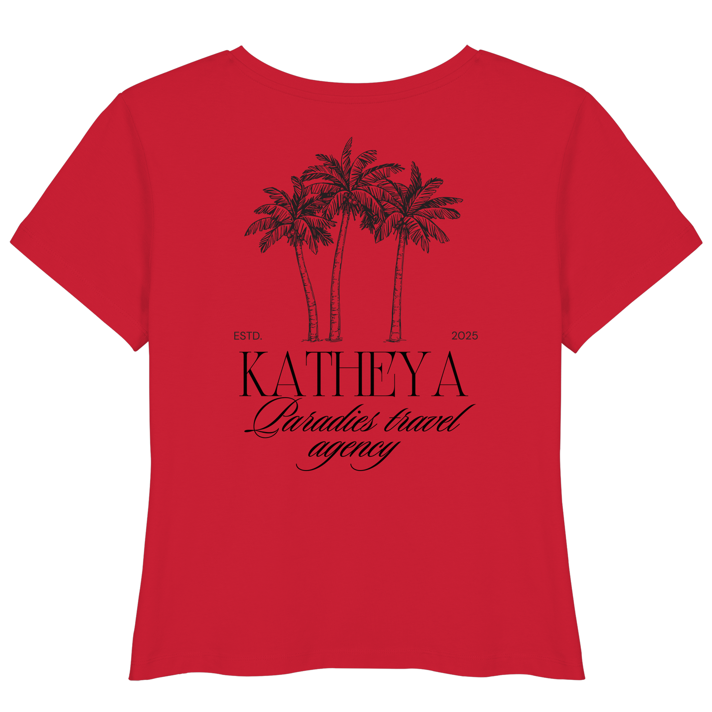 KATHEYA- drei Palmen Design - Womens Organic Lightweight T-Shirt