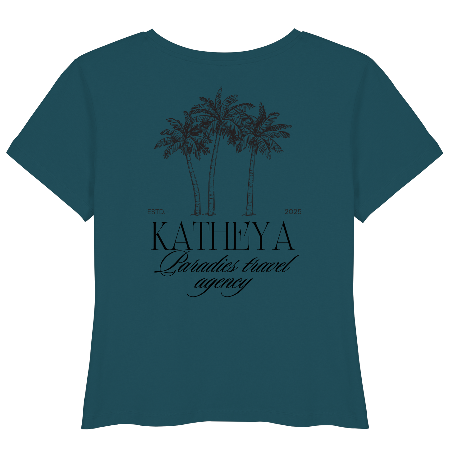 KATHEYA- drei Palmen Design - Womens Organic Lightweight T-Shirt