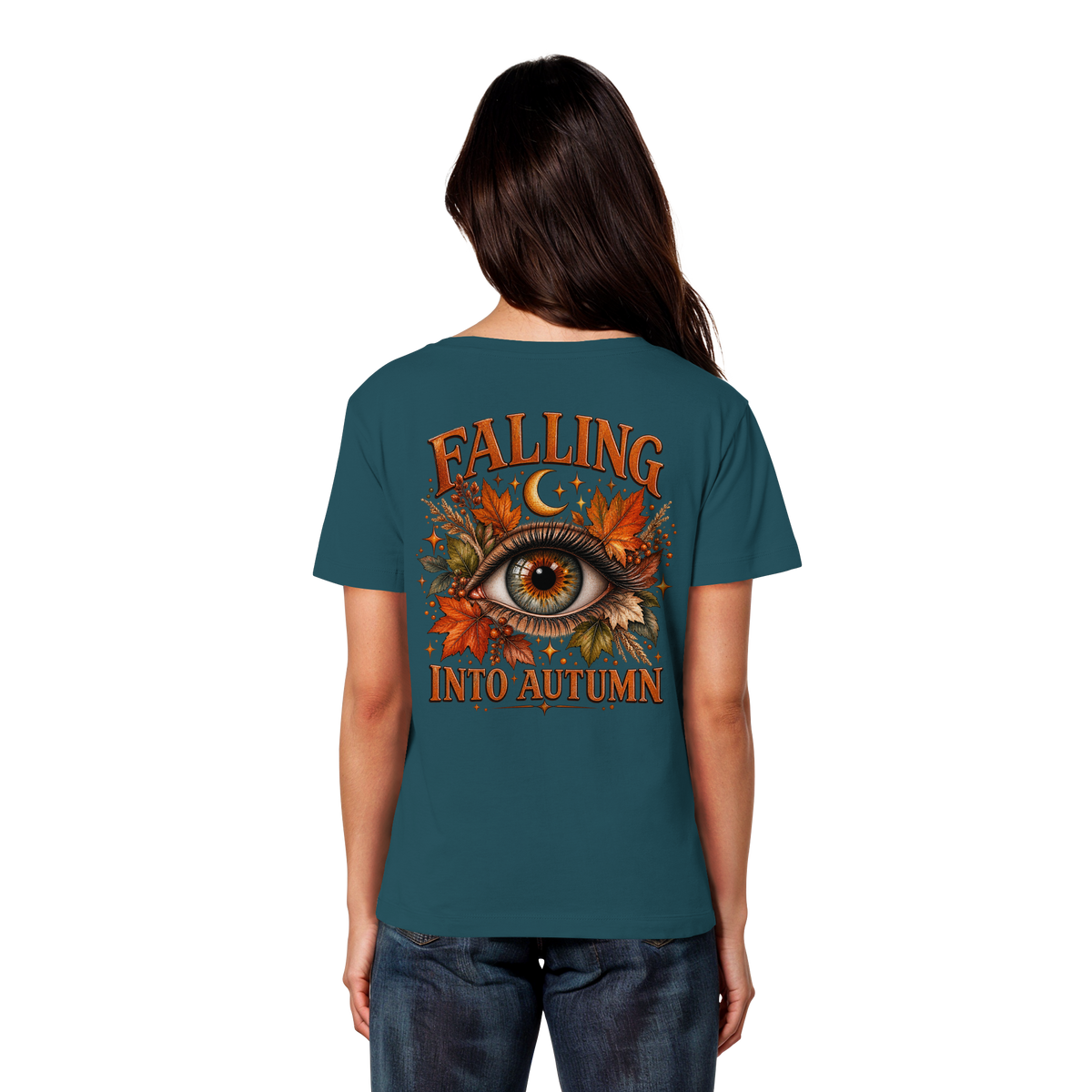 Herbst Auge  - Womens Organic Lightweight T-Shirt