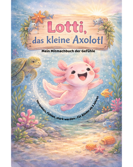 Lotti, das kleine Axolotl - Mein Mitmachbuch der Gefühle