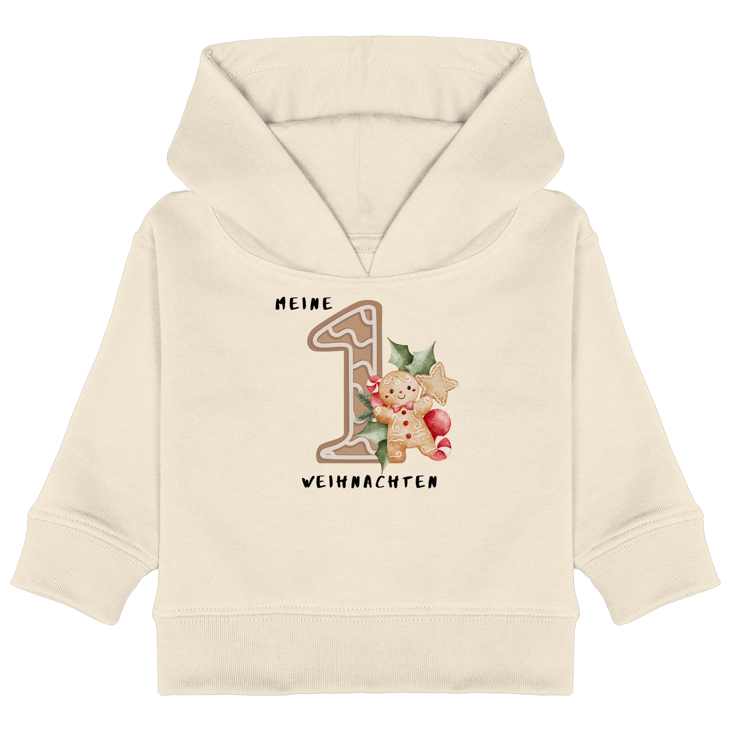 Mein 1 Weihnachten - Baby Organic Hoodie