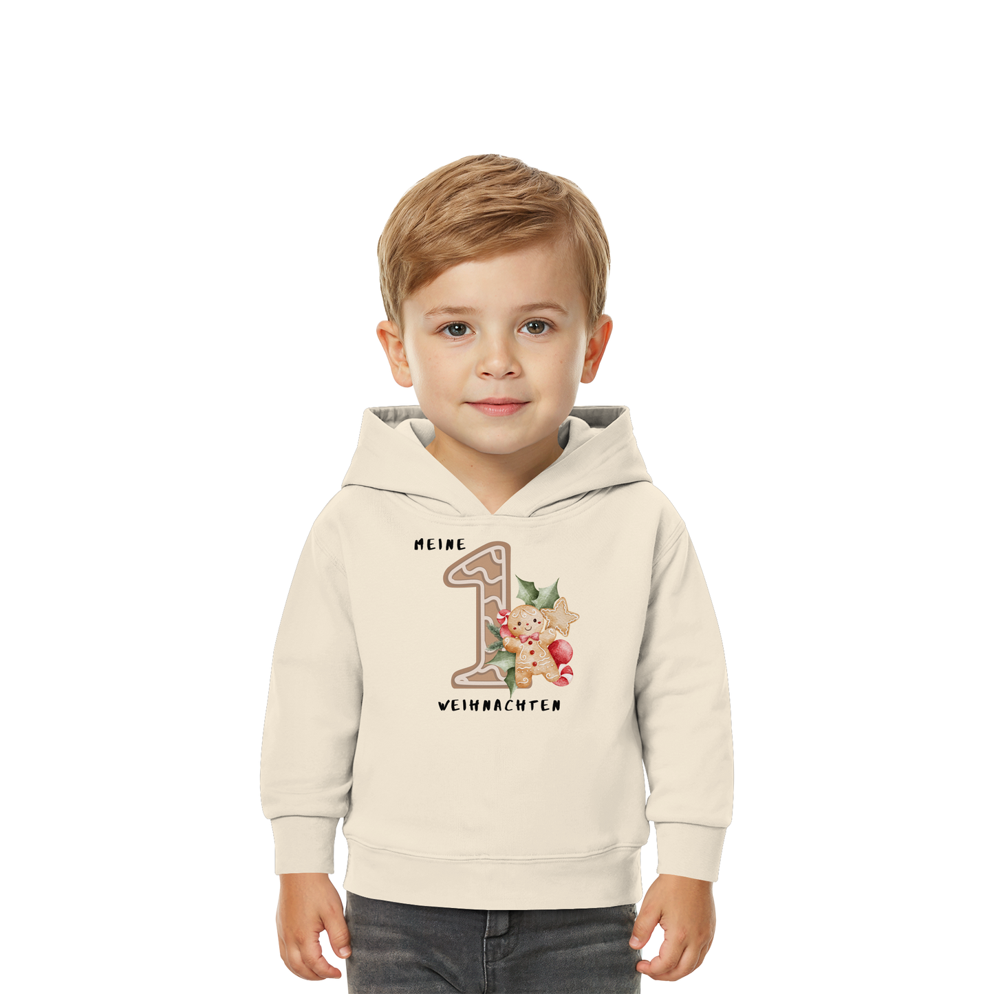 Mein 1 Weihnachten - Baby Organic Hoodie