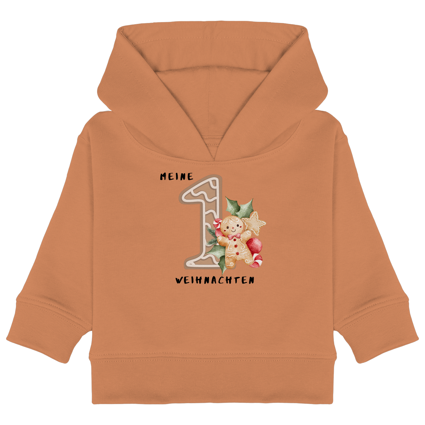 Mein 1 Weihnachten - Baby Organic Hoodie