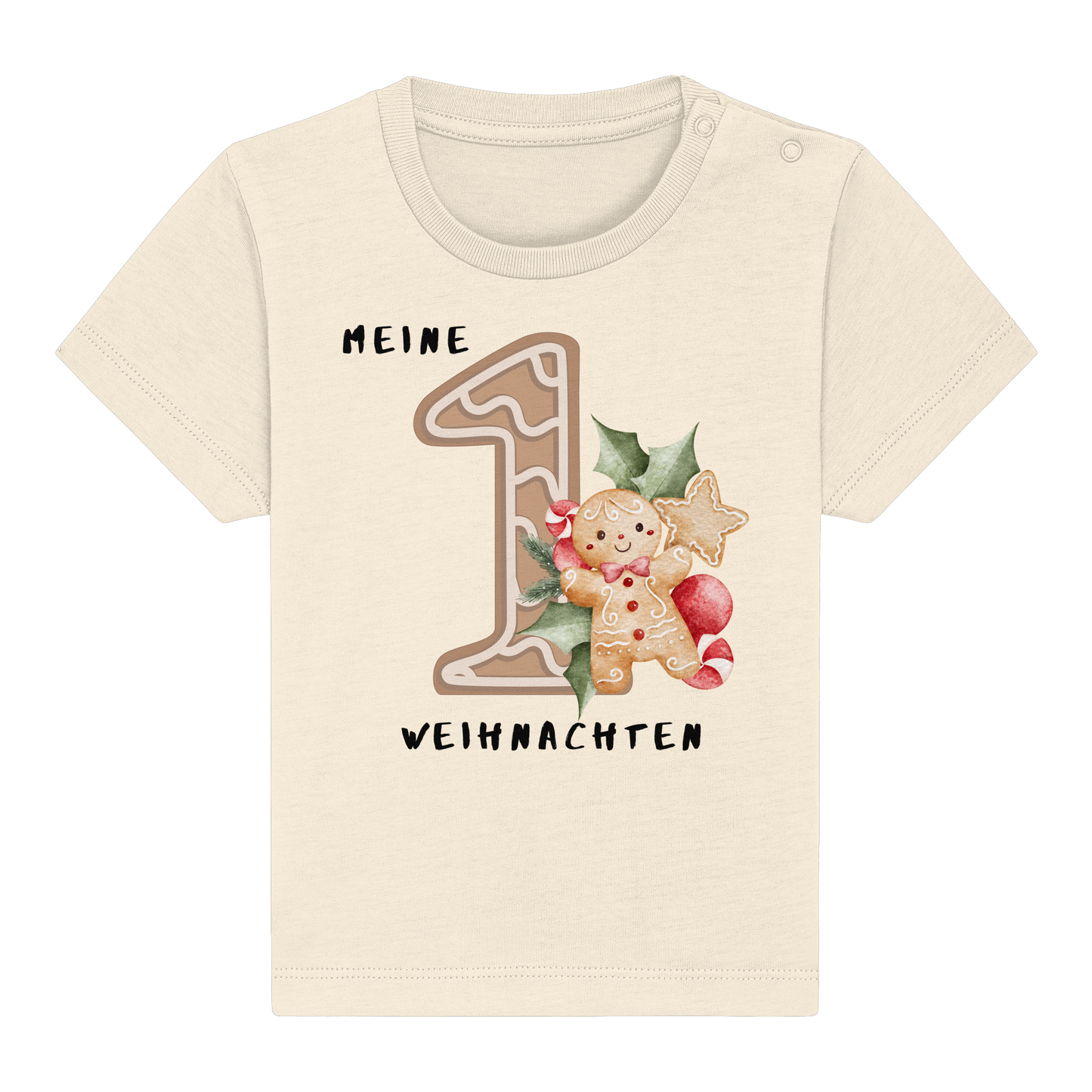 Mein 1 Weihnachten - Baby Organic Shirt