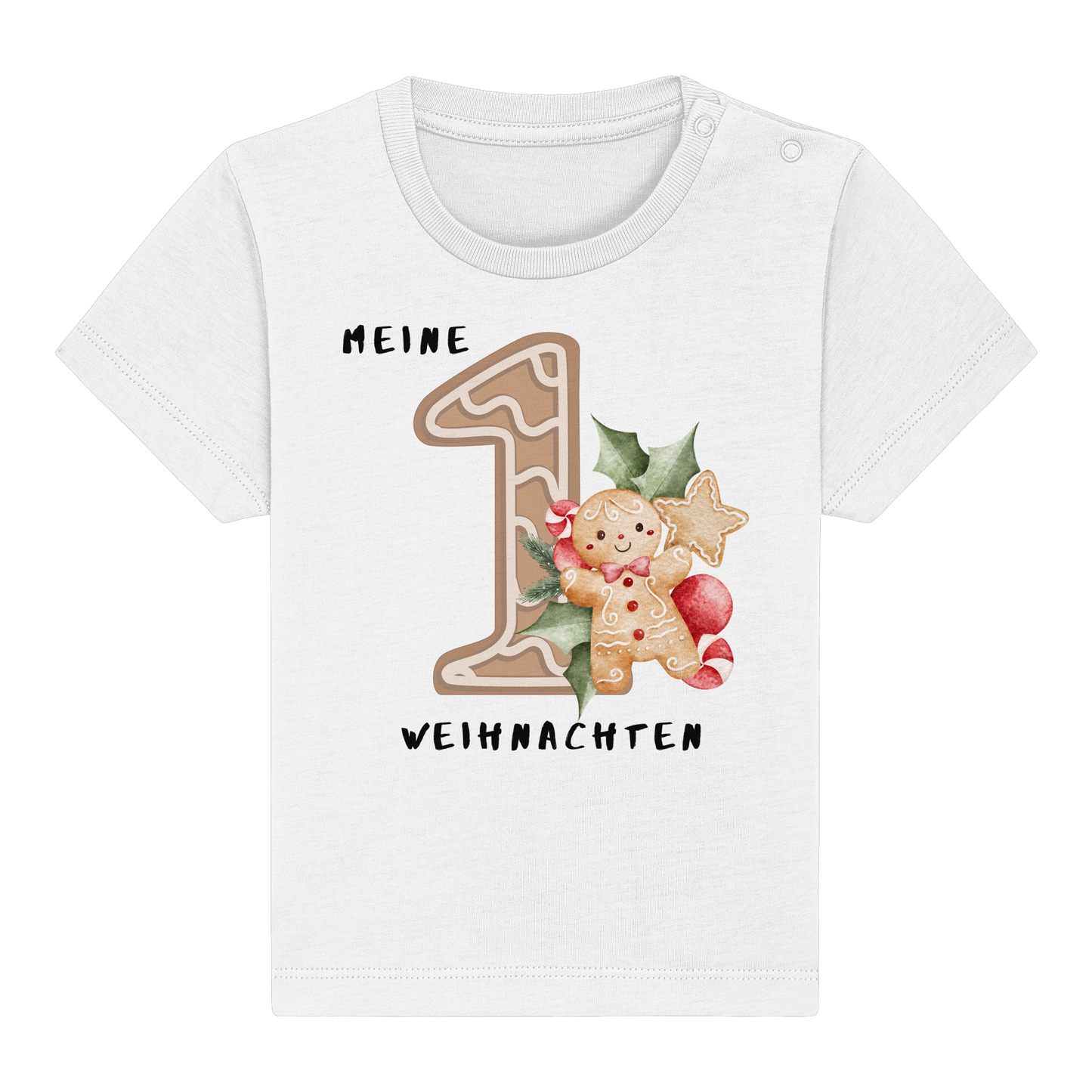 Mein 1 Weihnachten - Baby Organic Shirt