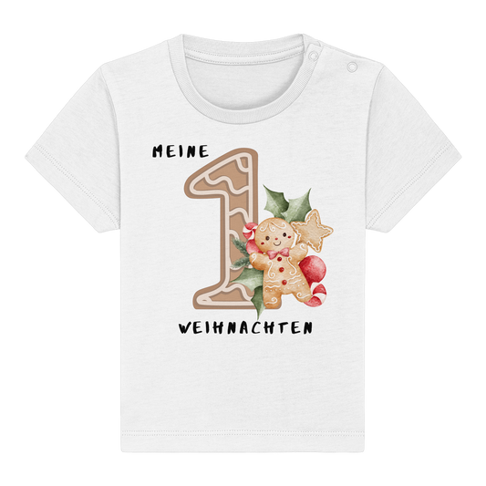 Mein 1 Weihnachten - Baby Organic Shirt