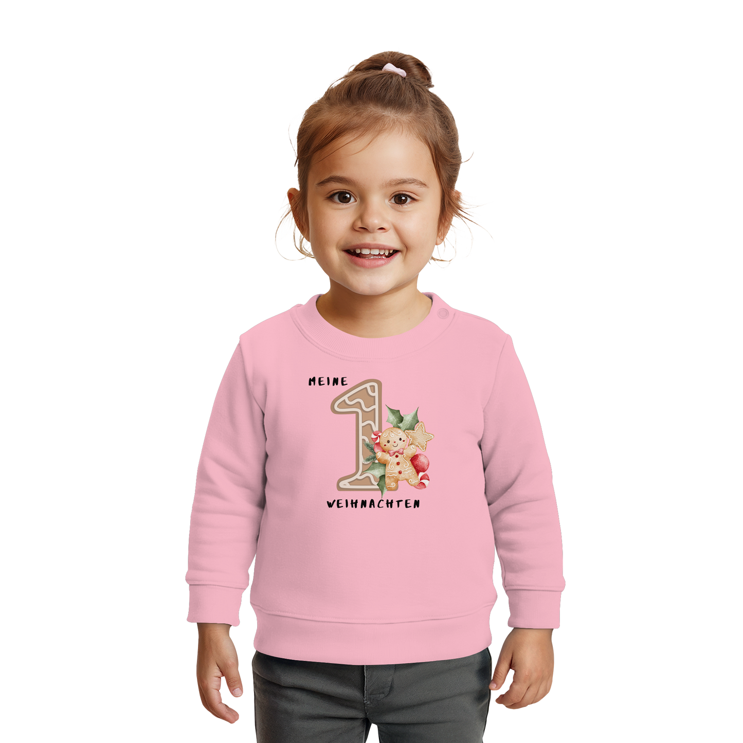 Mein 1 Weihnachten - Baby Organic Sweatshirt