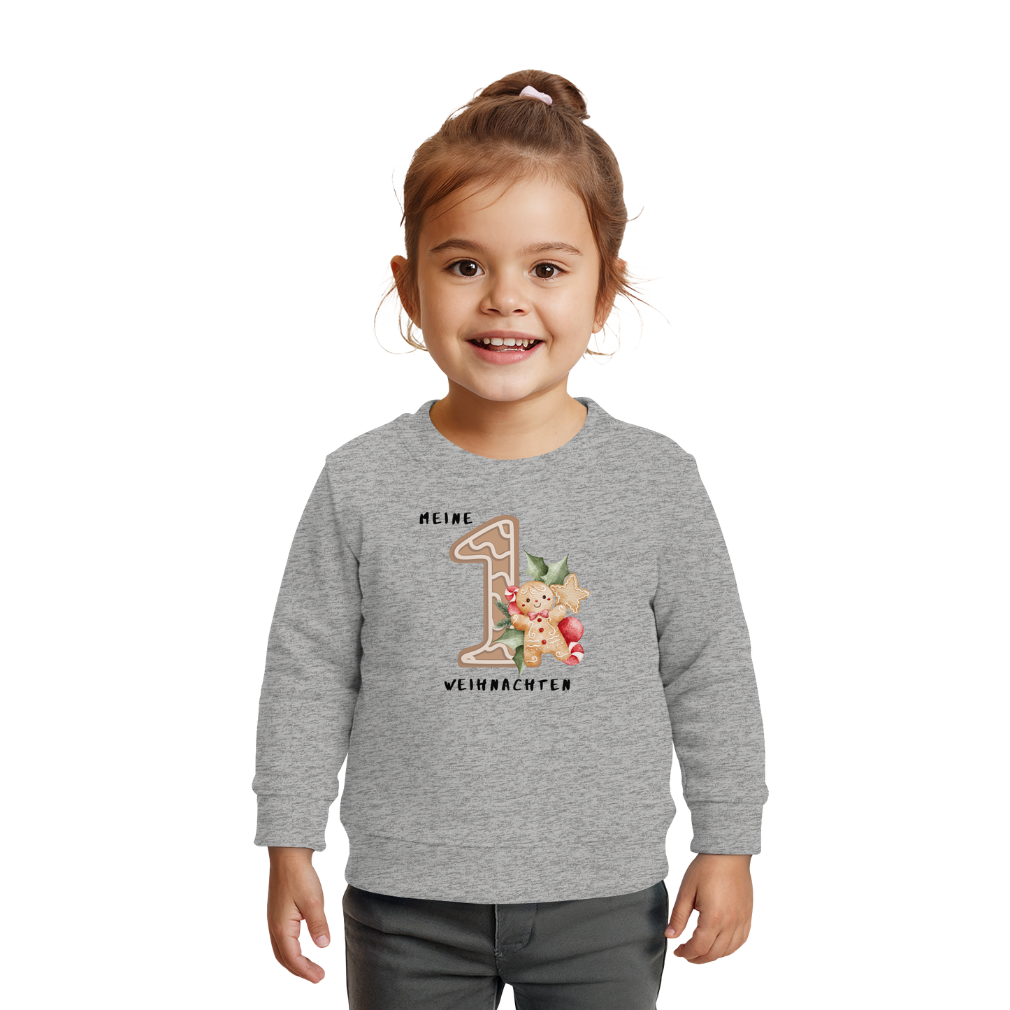 Mein 1 Weihnachten - Baby Organic Sweatshirt