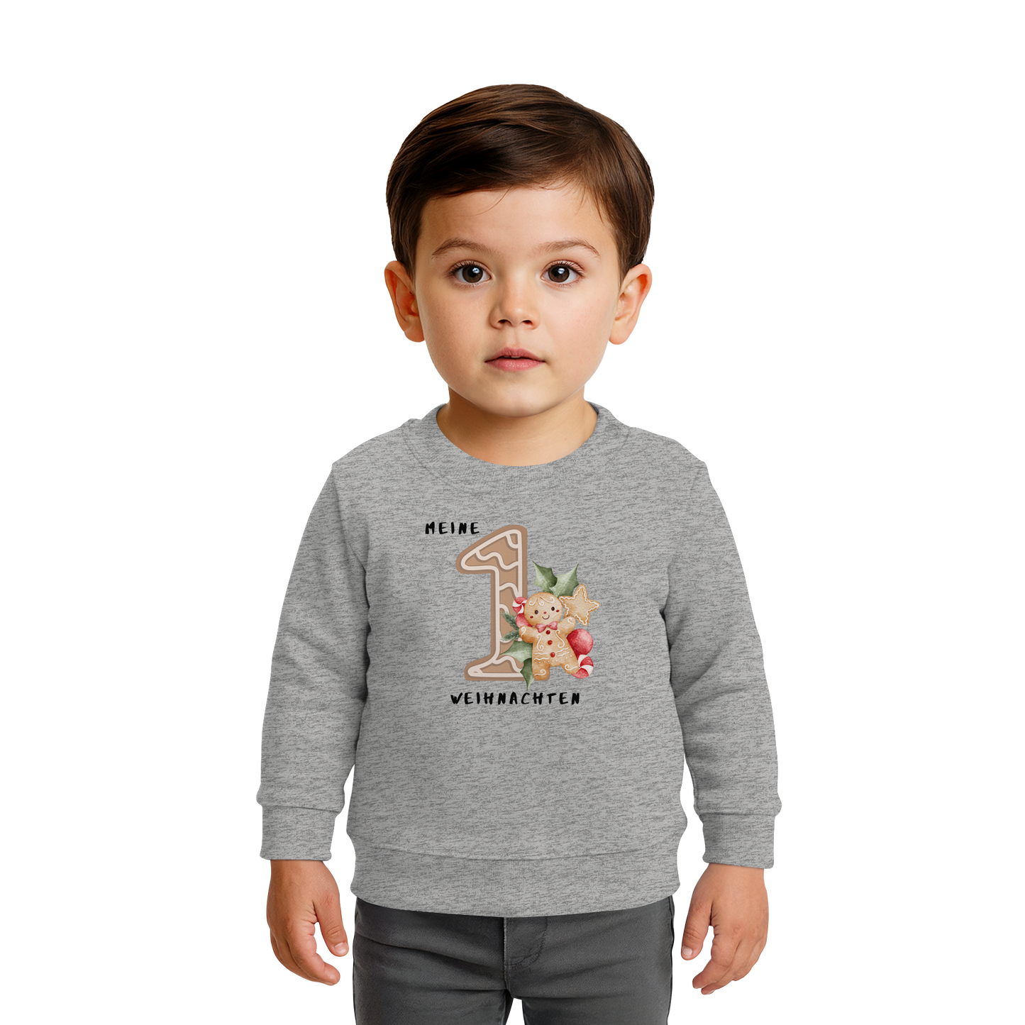 Mein 1 Weihnachten - Baby Organic Sweatshirt