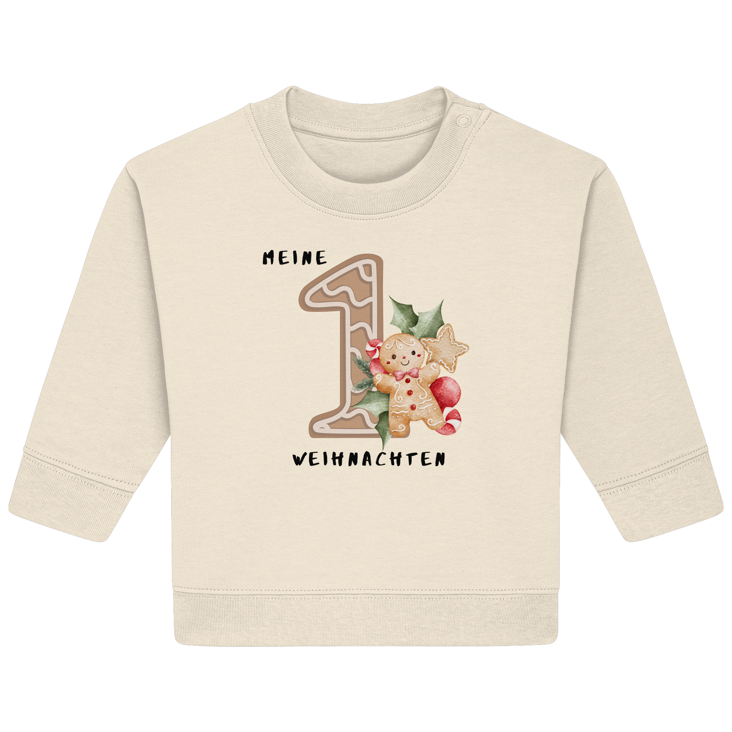 Mein 1 Weihnachten - Baby Organic Sweatshirt