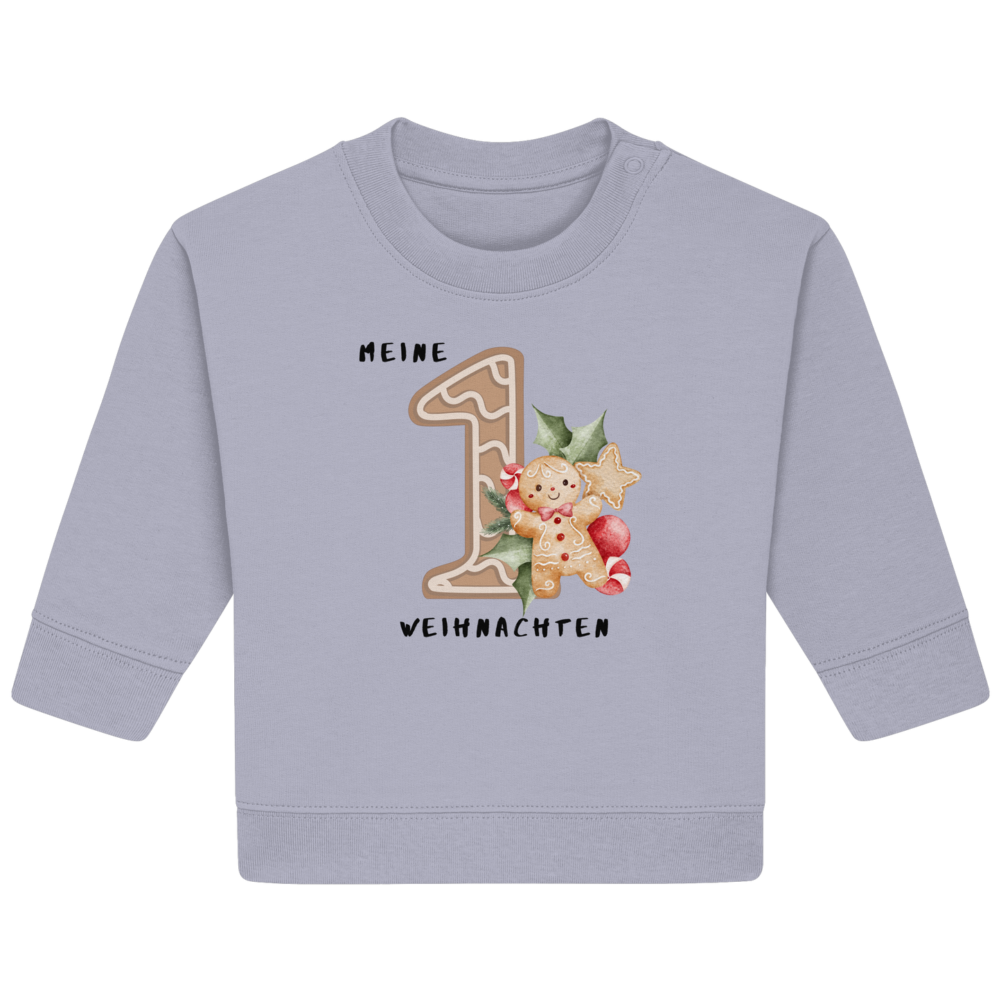 Mein 1 Weihnachten - Baby Organic Sweatshirt