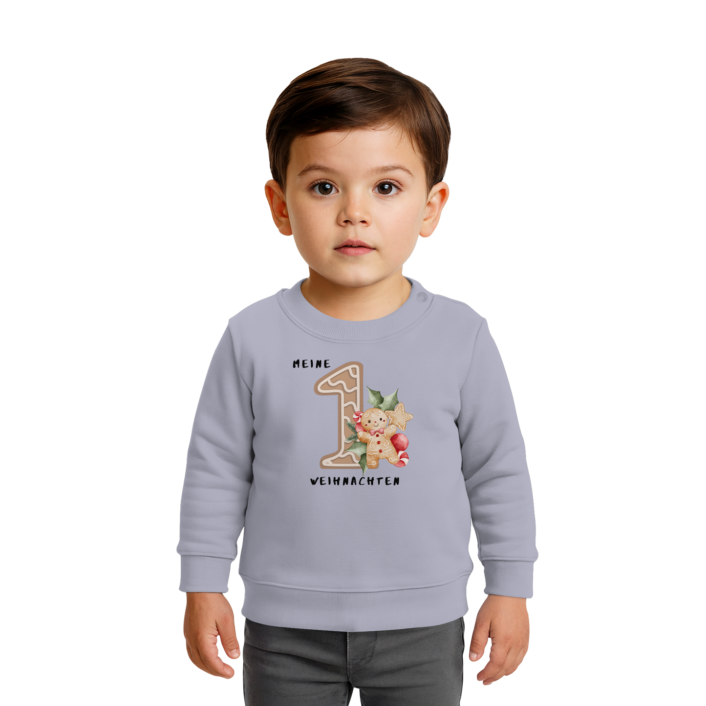 Mein 1 Weihnachten - Baby Organic Sweatshirt