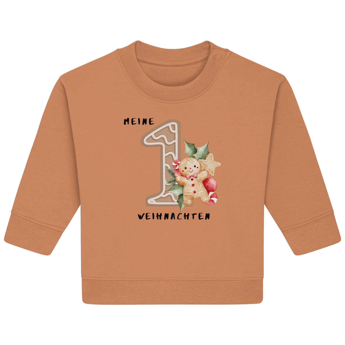 Mein 1 Weihnachten - Baby Organic Sweatshirt