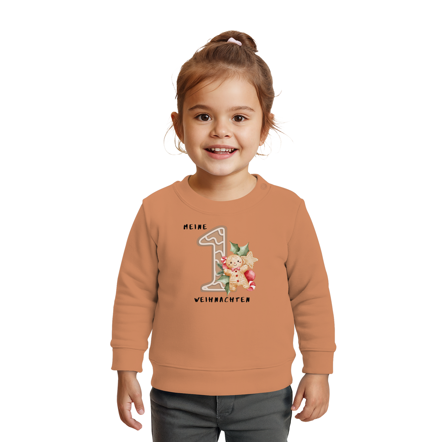 Mein 1 Weihnachten - Baby Organic Sweatshirt