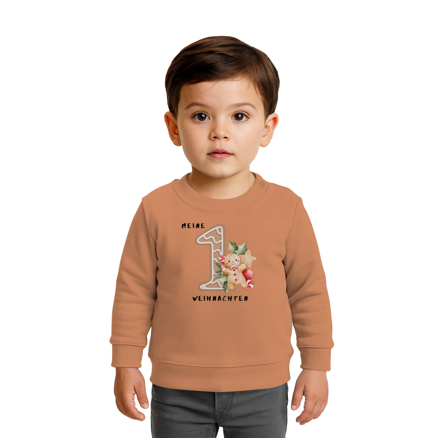 Mein 1 Weihnachten - Baby Organic Sweatshirt