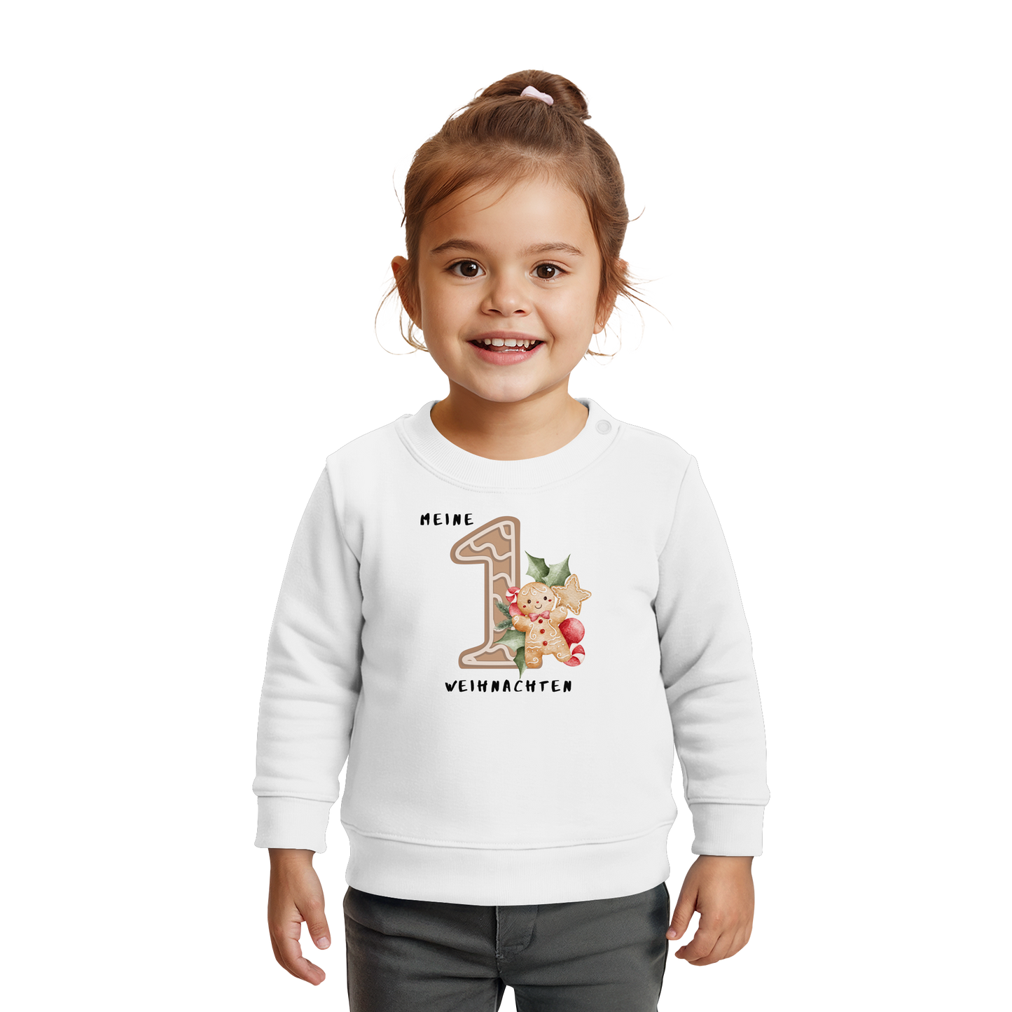 Mein 1 Weihnachten - Baby Organic Sweatshirt