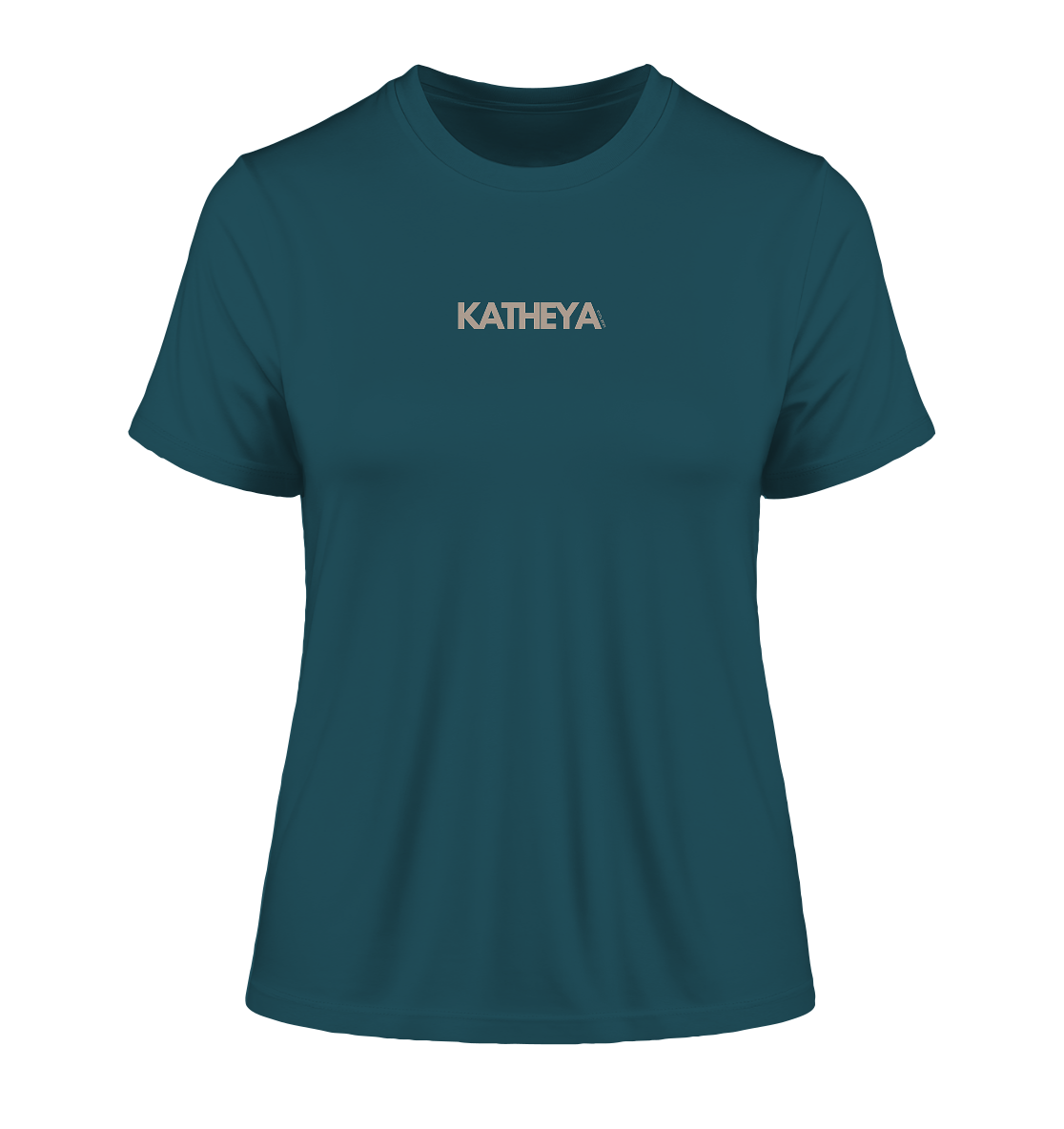 Katheya - Palm Bogen - Fitted Ladies Organic Shirt