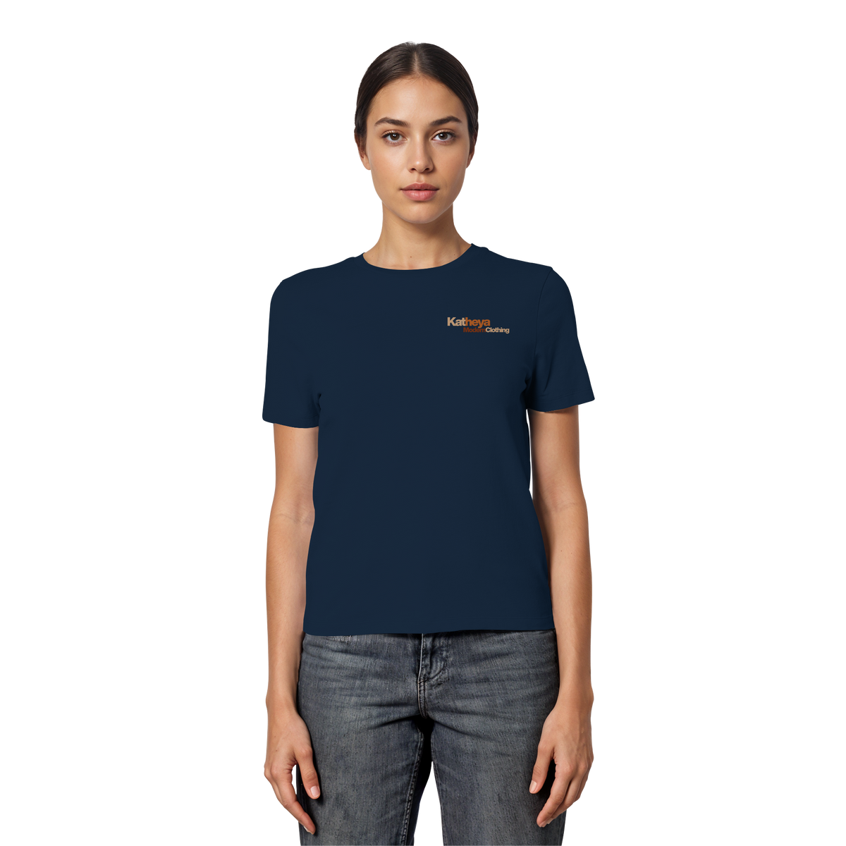 Herbst Auge  - Fitted Ladies Organic Shirt